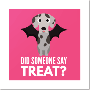 Great Dane Halloween Trick or Treat Posters and Art